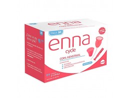 Imagen del producto ENNA CYCLE COPA MENSTRUAL T/M + APLIC 2U