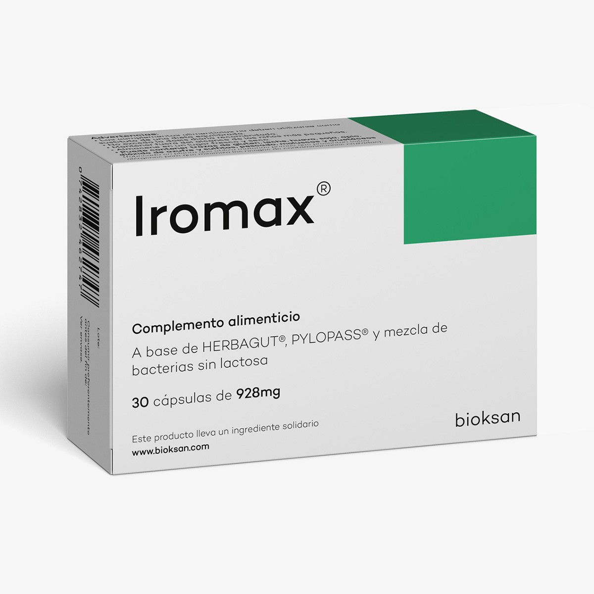 Bioksan iromax 30 cápsulas